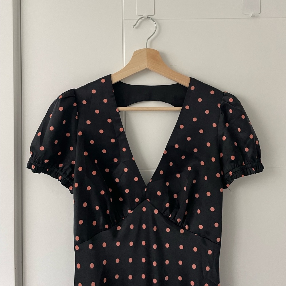 William B Polka Dot Dress Size Small - Picture 3 of 6